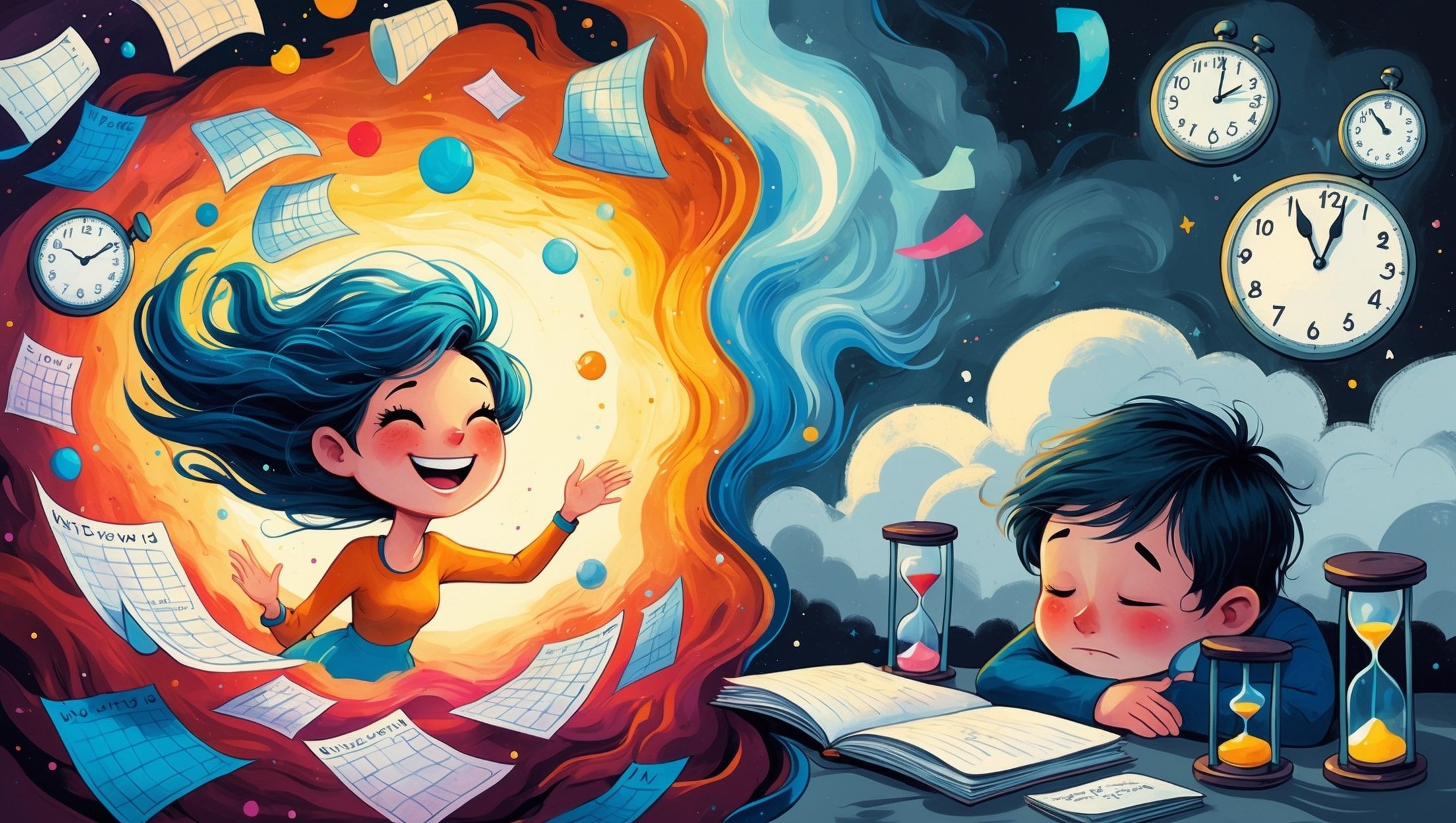 Zakaj čas hitro mine, ko se zabavaš, in se vleče, ko si dolgčas