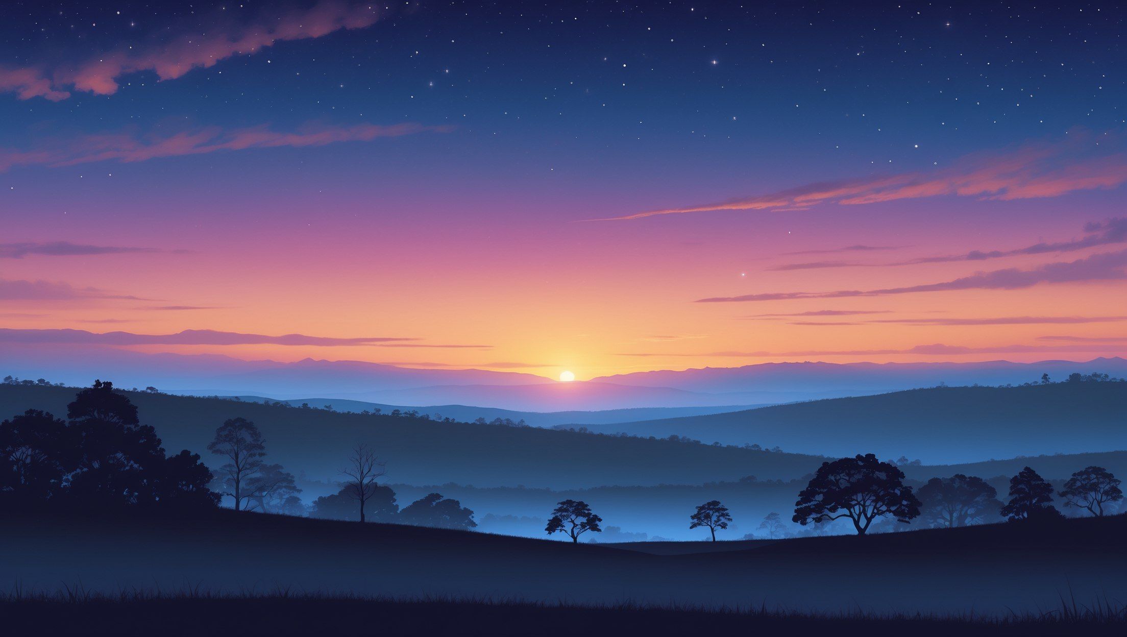 Kako dolgo po sončnem zahodu postane temno?